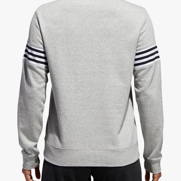 Adidas Women's Gray Sweatshirt pullover - Picture 2 of 10